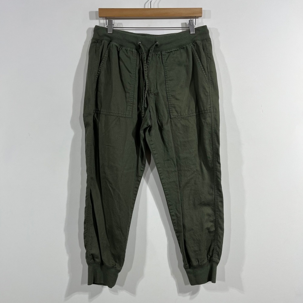 Gap‎ Granola Fisherman Nautical Cotton Utility Joggers Drawstring Womens Medium